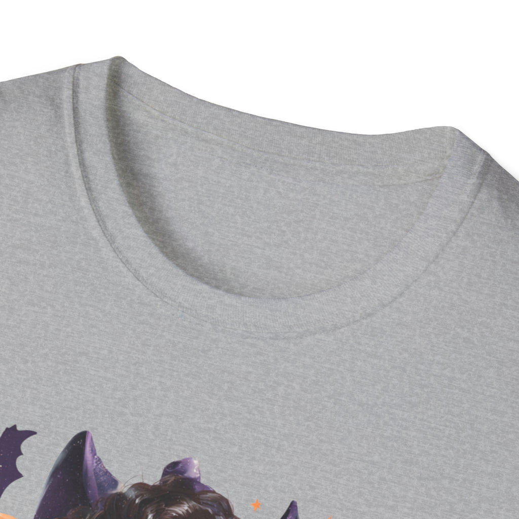 Trick or Treat Ya' Self Graphic Shirt - Witch Aesthetic Shirt – Trendy Halloween Shirt – Unisex Softstyle T-Shirt