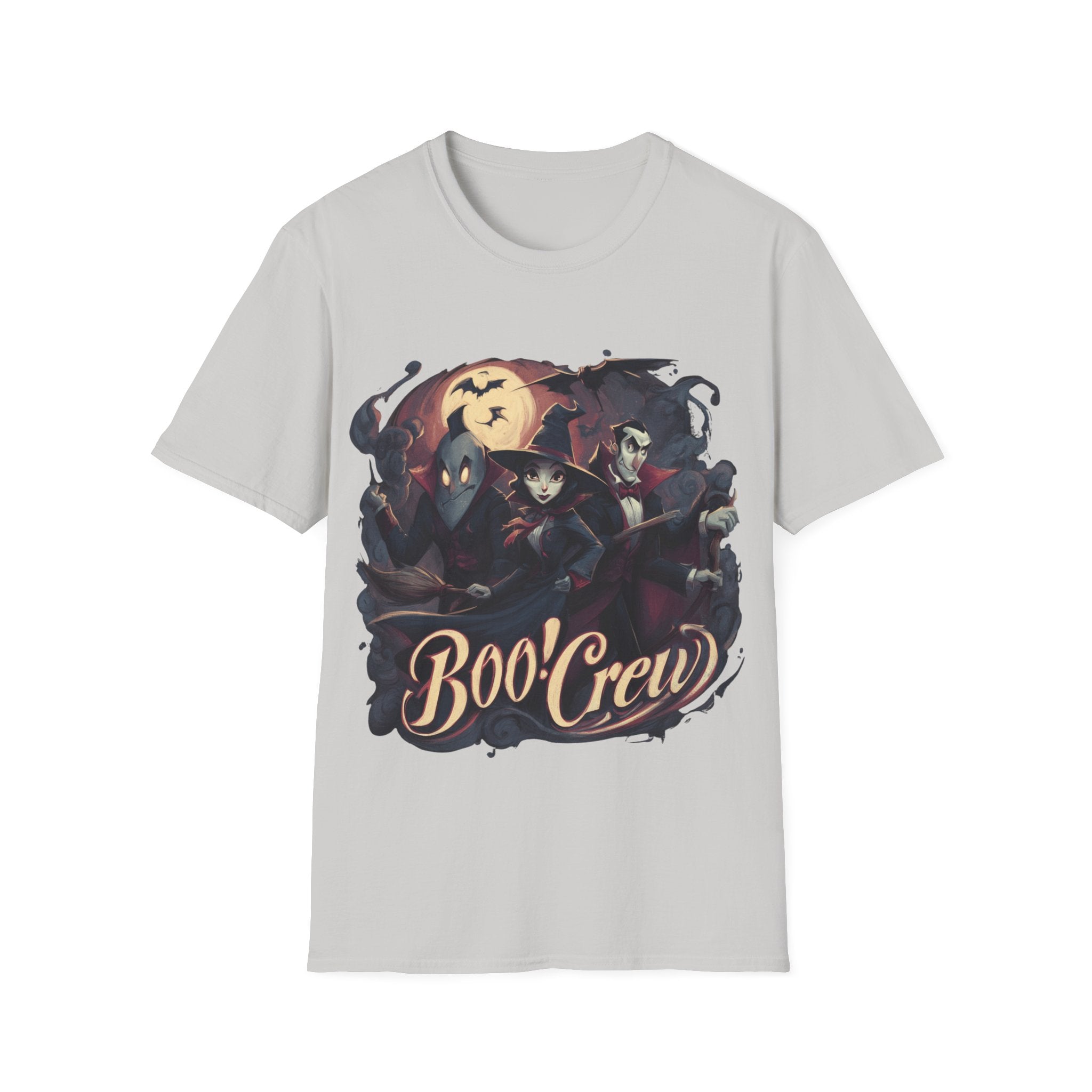 Boo Crew T-Shirt – Funny Halloween Matching Graphic Tee | Unisex Cotton Shirt