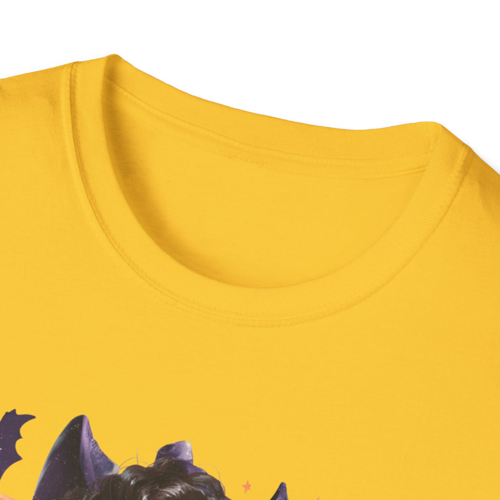 Trick or Treat Ya' Self Graphic Shirt - Witch Aesthetic Shirt – Trendy Halloween Shirt – Unisex Softstyle T-Shirt