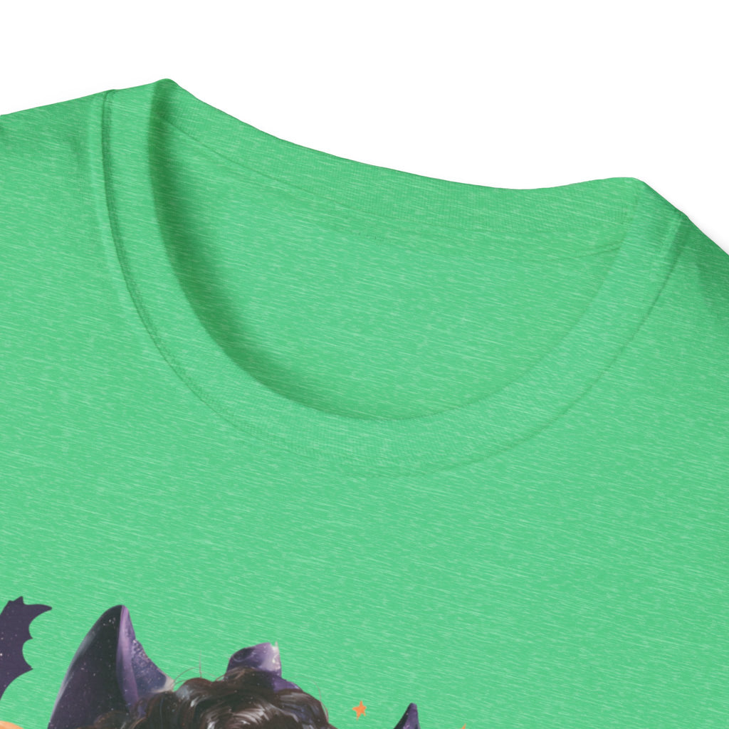 Trick or Treat Ya' Self Graphic Shirt - Witch Aesthetic Shirt – Trendy Halloween Shirt – Unisex Softstyle T-Shirt