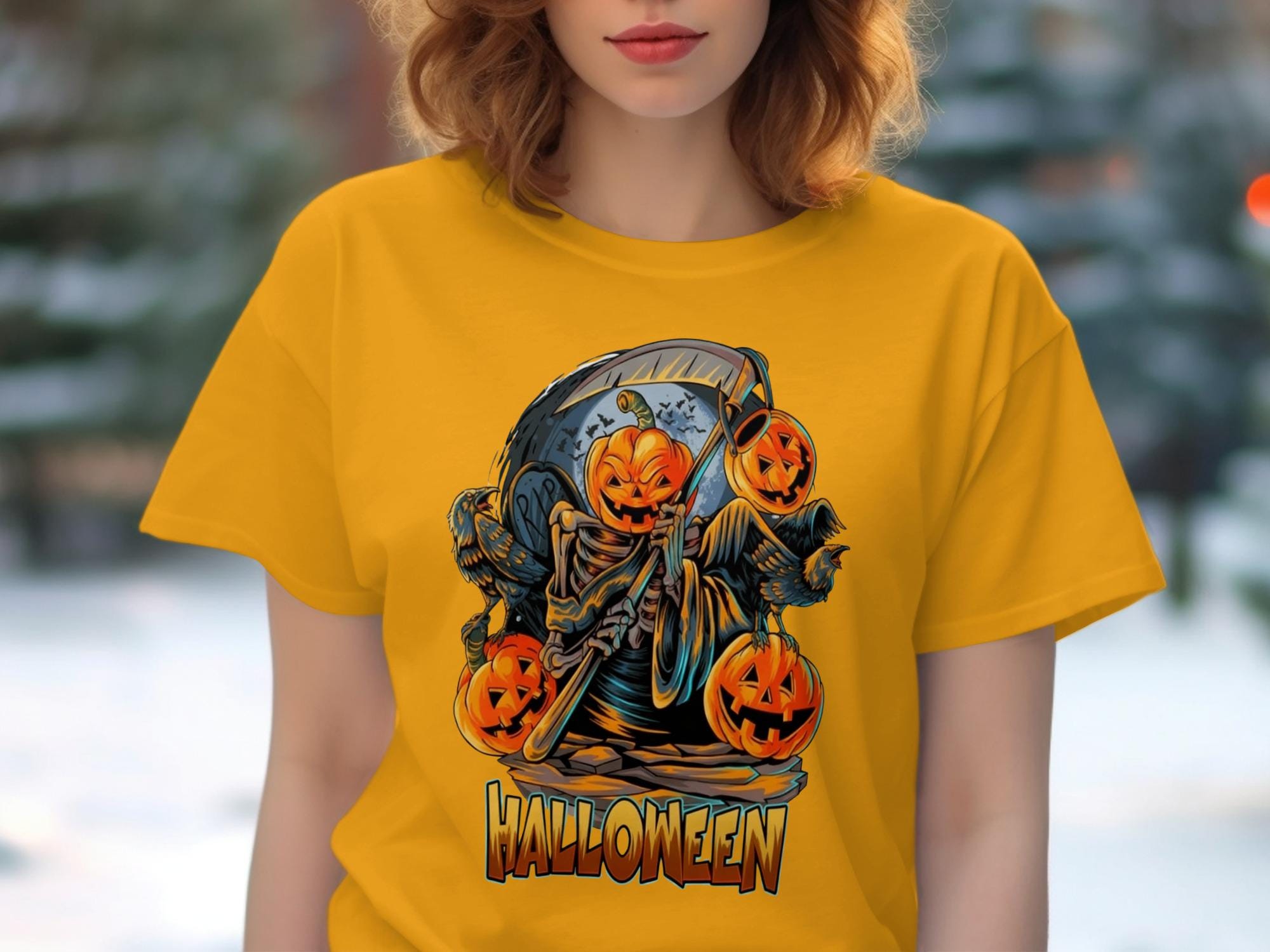 Halloween Shirt, Pumpkin Skeleton Shirt, Spooky Graphic Tee, Halloween Costume Shirt, Funny Halloween Top, Casual Holiday Shirt