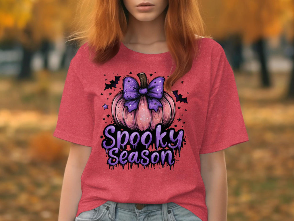 Spooky Season Halloween shirt, Cute Halloween t-shirt, Pumpkin graphic tee, Fall fashion shirt, Fun Halloween clothing