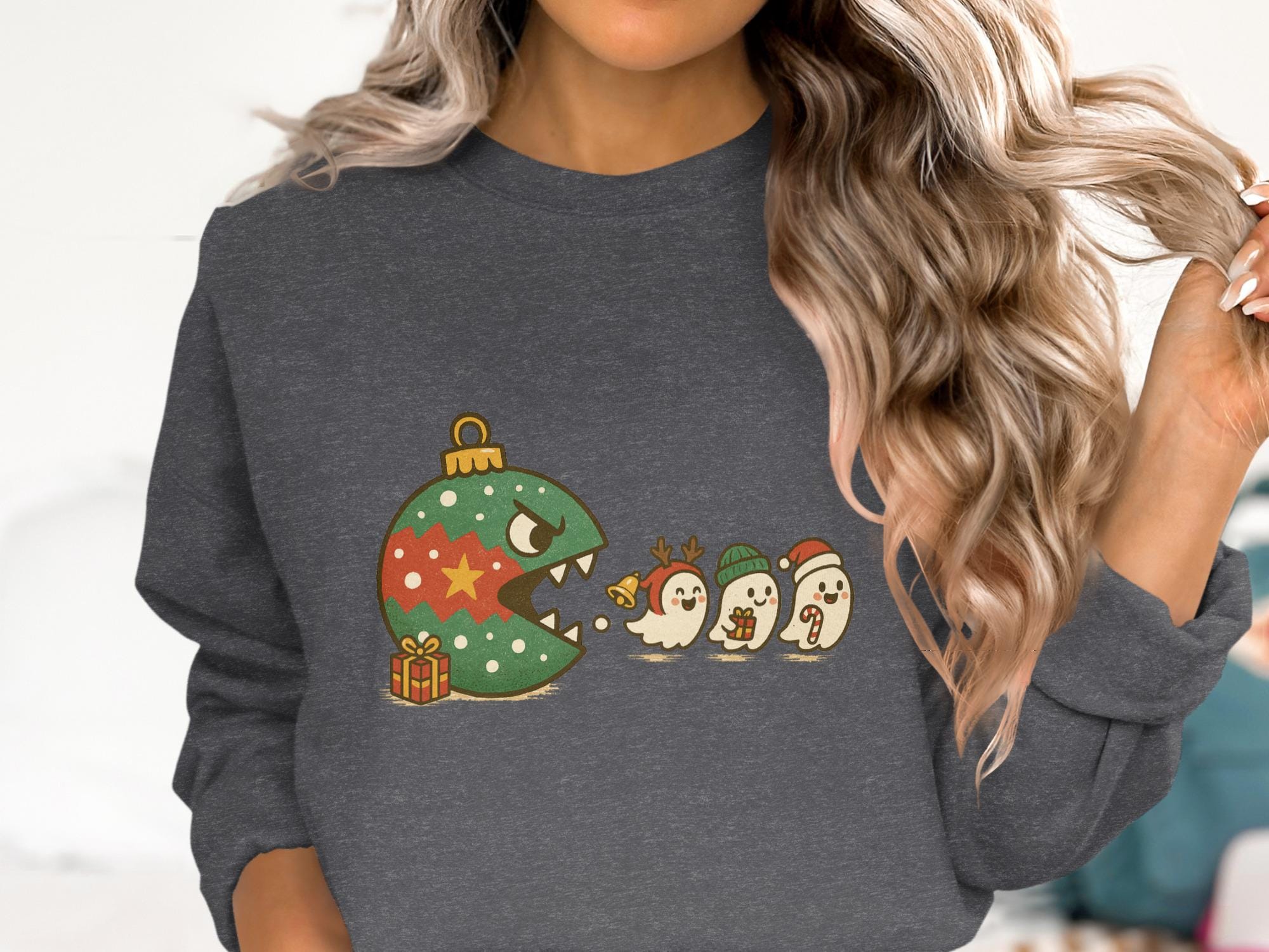 Christmas Sweater, Cute Holiday Sweatshirt, Funny Christmas Shirt, Festive Sweater, Winter Apparel, Xmas Gift, Cozy Holiday Wear