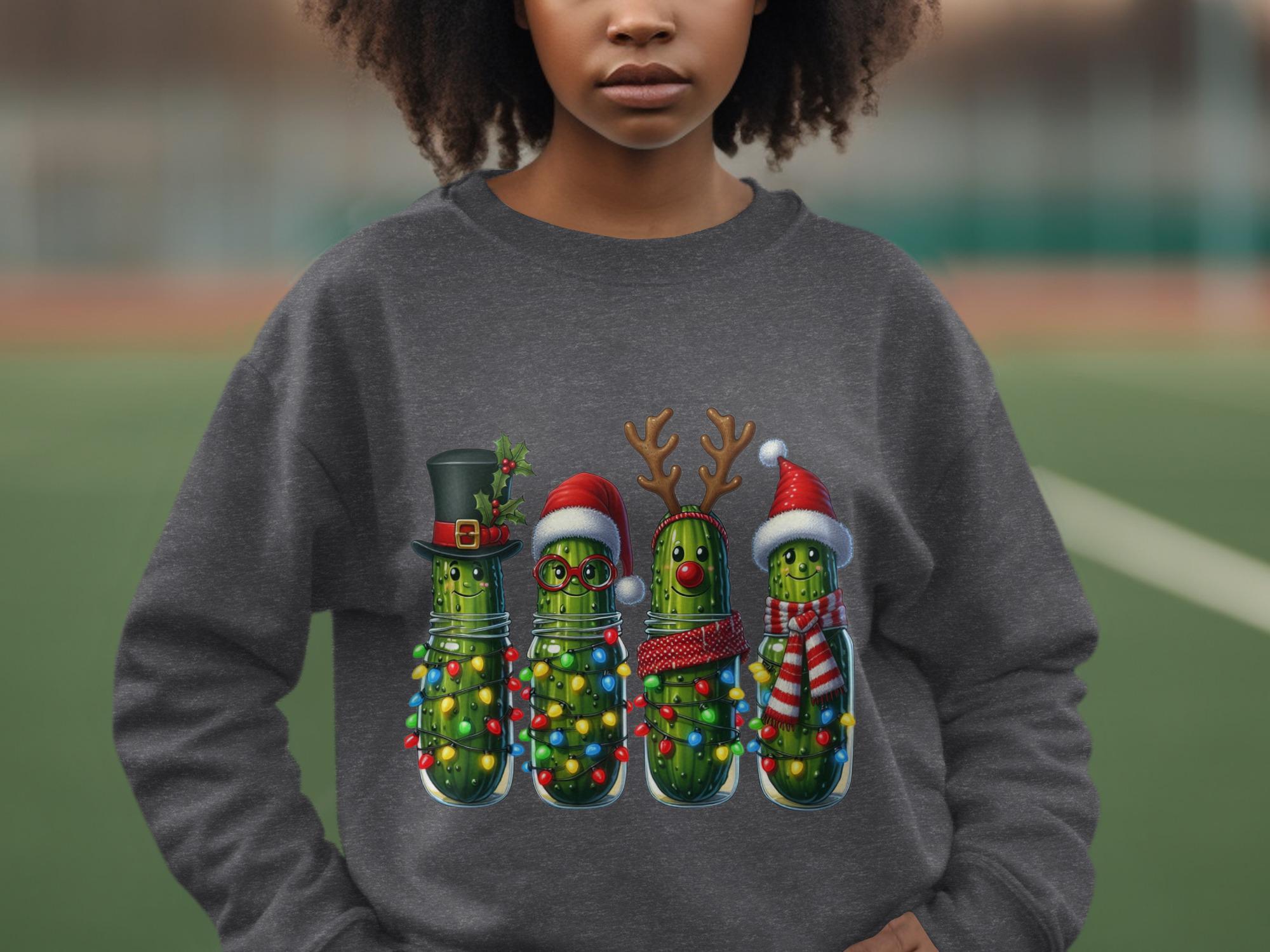 Ugly Christmas Sweater for Women, Funny Cactus Christmas Sweatshirt, Christmas Party Outfit, Holiday Sweatshirt, Cactus Xmas Sweater