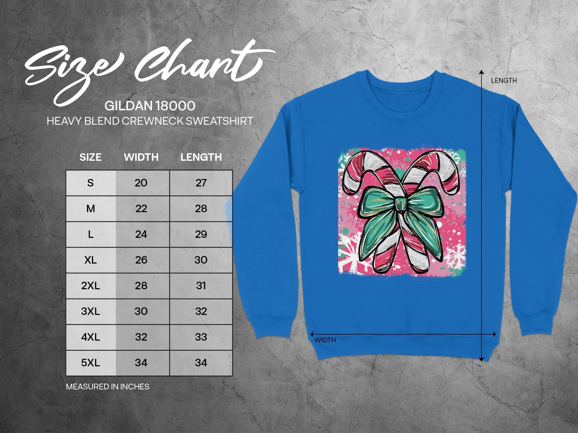 Candy Cane Crewneck Sweatshirt, Christmas Sweater, Holiday Sweatshirt, Festive Winter Apparel, Cozy Xmas Jumper, Seasonal Sweater