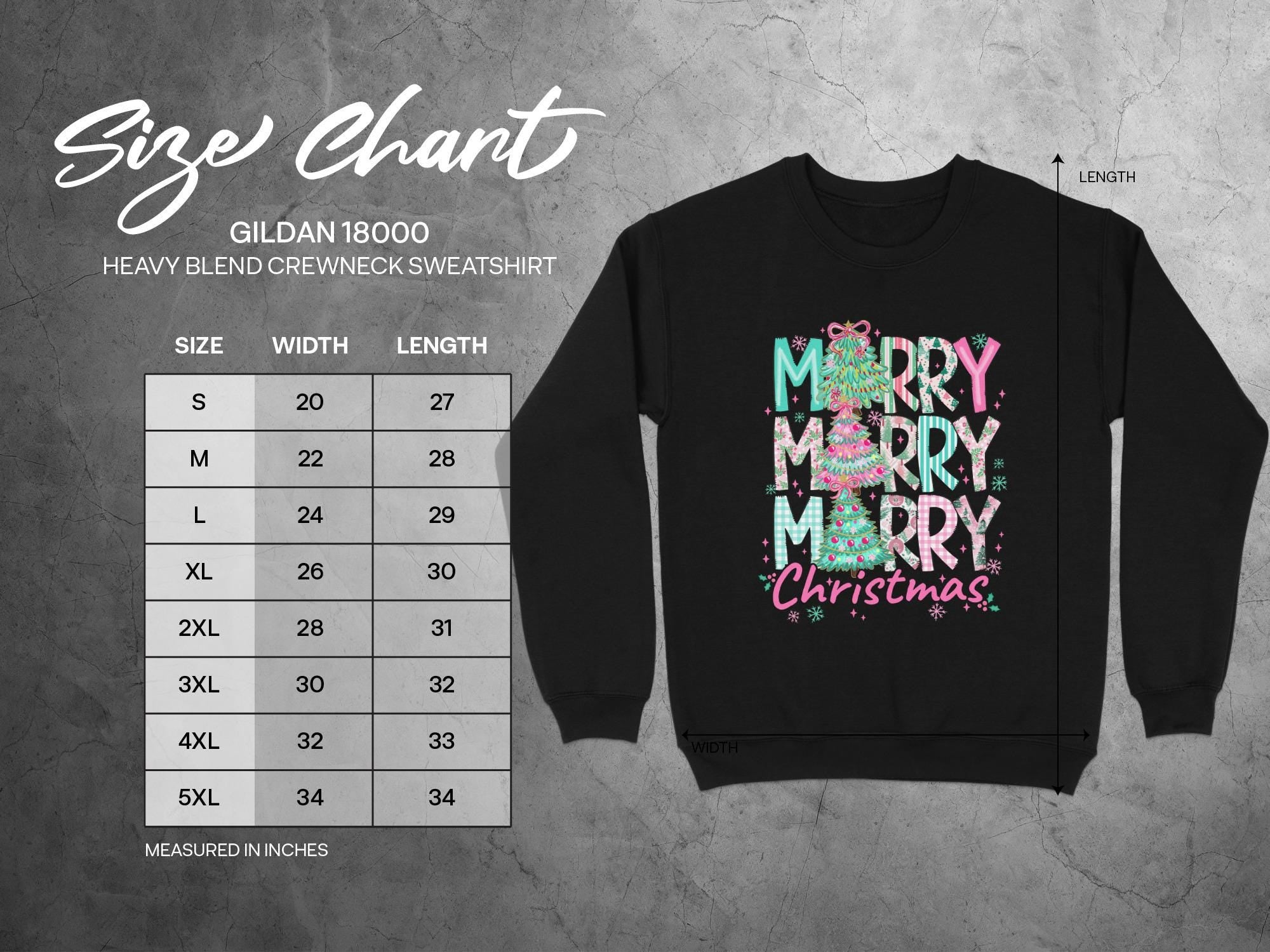 Merry Christmas Sweatshirt, Festive Holiday Sweater, Merry Merry Merry Graphic Shirt, Ugly Christmas Party Sweatshirt